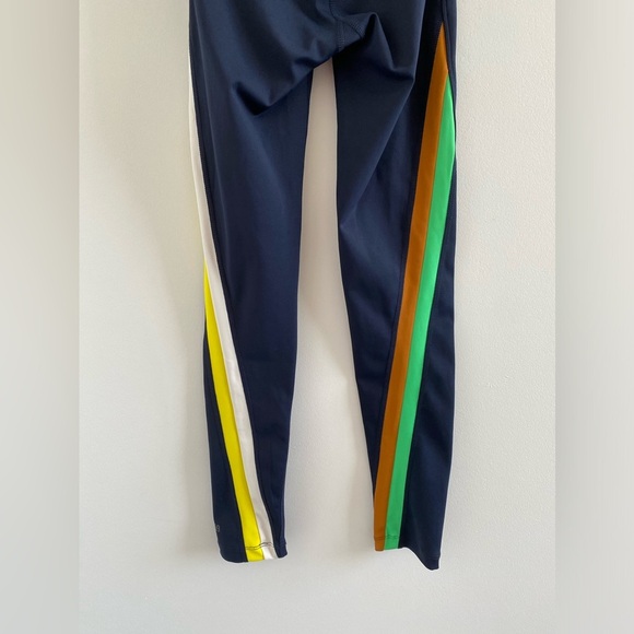 Splits59 Pierce High Waist Techflex 7/8 Legging Indigo, Copper & Yellow Size XS - Picture 10 of 11